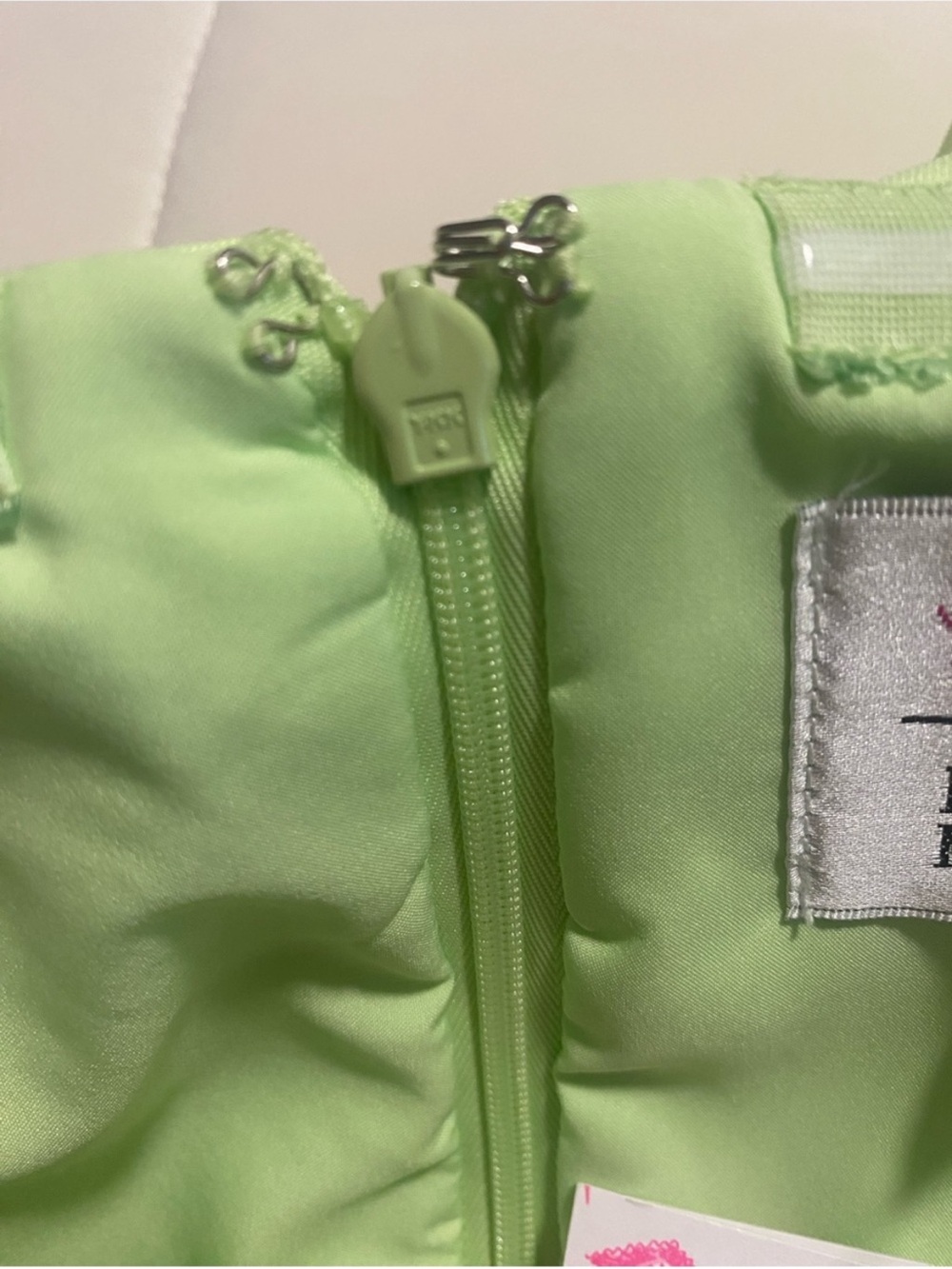 NWT Limited Edition Lilly Pulitzer x Badgley Mischka Fritzi Dress in Iced Jade - Picture 13 of 17